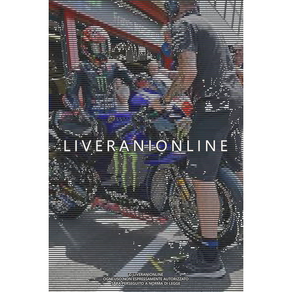 Alessio Marini/LMedia - Gran Premio d\'iItalia Oakley MotoGP Free Practice - MotoGP World Championship May 27 2022 - Mugello International Circuit Mugello, Italy Gran Premio d\'iItalia Oakley MotoGP Free Practice Photo showing: Quartararo Fabio Fra Monster Energy Yamaha Motogp Yamaha ready to race @Alessio Marini/LiveMedia /AGENZIA ALDO LIVERANI SAS