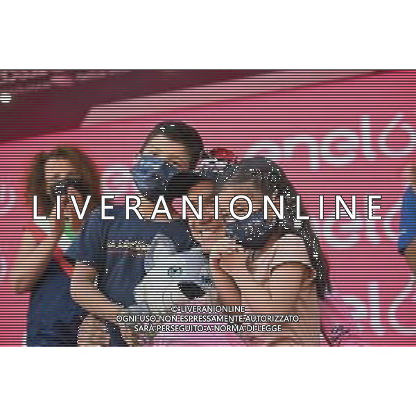 27-05-2022 Giro D\'italia; Tappa 19 Marano Lagunare - Santuario Di Castelmonte; 2022, Ineos - Grenadiers; Carapaz Antonio, Richard Antonio; Figli Carapaz Antonio, Richard Antonio; Santuario Di Castelmonte; ©SIROTTI/AGENZIA ALDO LIVERANI SAS