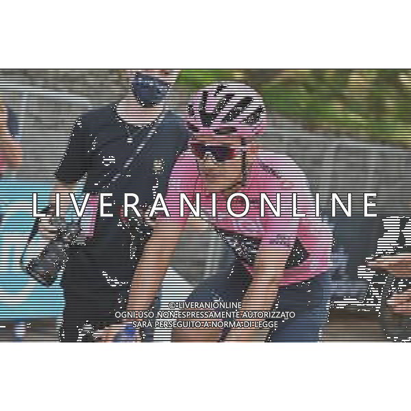 27-05-2022 Giro D\'italia; Tappa 19 Marano Lagunare - Santuario Di Castelmonte; 2022, Ineos - Grenadiers; Carapaz Antonio, Richard Antonio; Santuario Di Castelmonte; ©SIROTTI/AGENZIA ALDO LIVERANI SAS