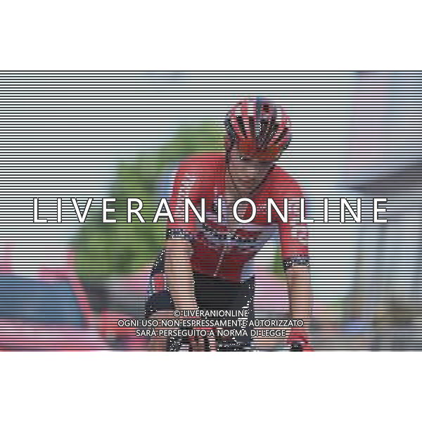 27-05-2022 Giro D\'italia; Tappa 19 Marano Lagunare - Santuario Di Castelmonte; 2022, Lotto - Soudal; Moniquet, Sylvain; Santuario Di Castelmonte; ©SIROTTI/AGENZIA ALDO LIVERANI SAS