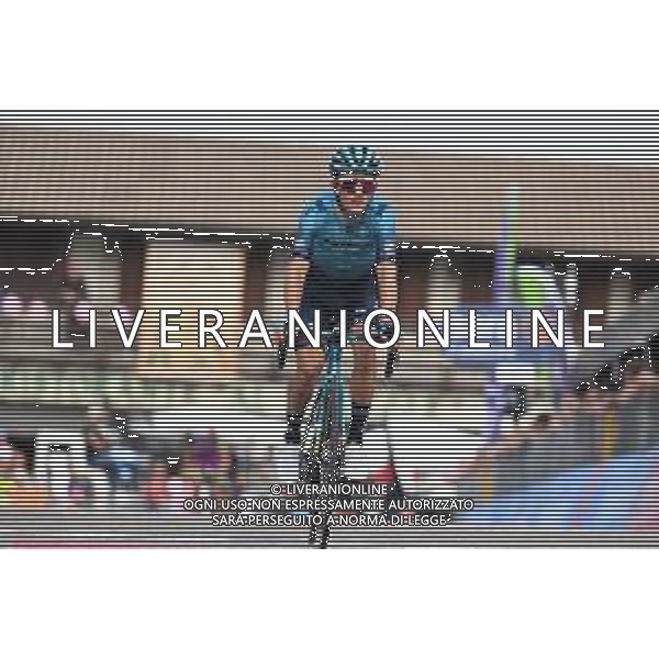 27-05-2022 Giro D\'italia; Tappa 19 Marano Lagunare - Santuario Di Castelmonte; 2022, Astana - Qazaqstan; Pronskiy, Vadim; Santuario Di Castelmonte; ©SIROTTI/AGENZIA ALDO LIVERANI SAS