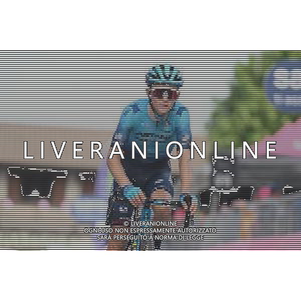 27-05-2022 Giro D\'italia; Tappa 19 Marano Lagunare - Santuario Di Castelmonte; 2022, Astana - Qazaqstan; Pronskiy, Vadim; Santuario Di Castelmonte; ©SIROTTI/AGENZIA ALDO LIVERANI SAS