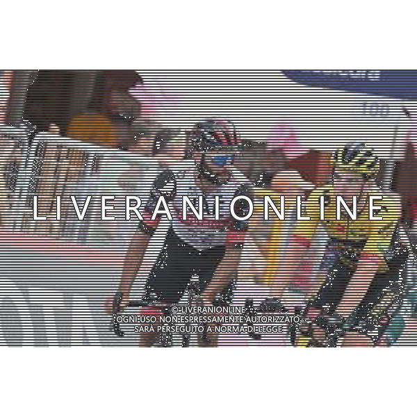27-05-2022 Giro D\'italia; Tappa 19 Marano Lagunare - Santuario Di Castelmonte; 2022, Uae Emirates; Gaviria Rendon, Fernando; Santuario Di Castelmonte; ©SIROTTI/AGENZIA ALDO LIVERANI SAS