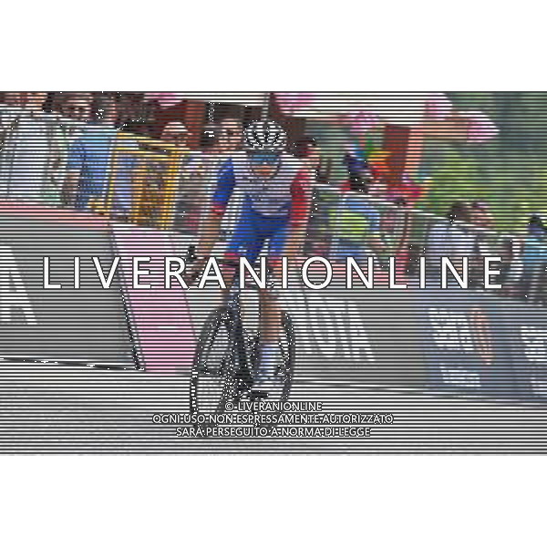 27-05-2022 Giro D\'italia; Tappa 19 Marano Lagunare - Santuario Di Castelmonte; 2022, Groupama - Fdj; Davy, Clement; Santuario Di Castelmonte; ©SIROTTI/AGENZIA ALDO LIVERANI SAS