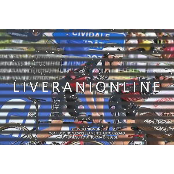 27-05-2022 Giro D\'italia; Tappa 19 Marano Lagunare - Santuario Di Castelmonte; 2022, Drone Hopper - Androni; Ravanelli, Simone; Santuario Di Castelmonte; ©SIROTTI/AGENZIA ALDO LIVERANI SAS