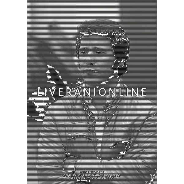 RETROSPETTIVA MARIO ANDRETTI PILOTA F1 NELLA FOTO MARIO ANDRETTI A MONZA NELL\'ANNO 1974 AG ALDO LIVERANI SAS