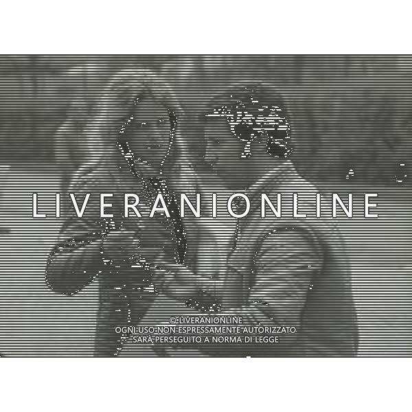 RETROSPETTIVA MARIO ANDRETTI PILOTA F1 NELLA FOTO MARIO ANDRETTI A MONZA NELL\'ANNO 1974 AG ALDO LIVERANI SAS