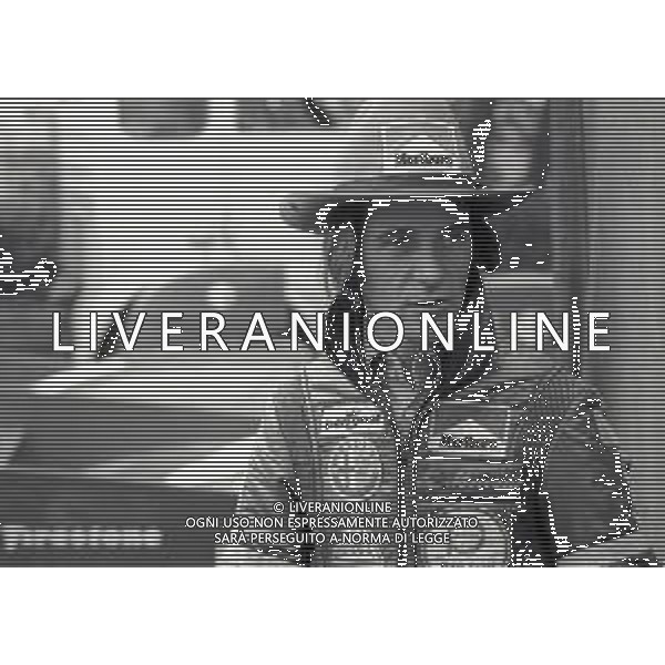 RETROSPETTIVA ARTURO MERZARIO PILOTA F1 NELLA FOTO ARTURO MERZARIO A MONZA NELL\'ANNO 1974 AG ALDO LIVERANI SAS