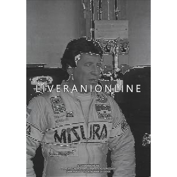 RETROSPETTIVA MARIO ANDRETTI PILOTA F1 NELLA FOTO MARIO ANDRETTI NELL\'ANNO 1981 AG ALDO LIVERANI SAS   