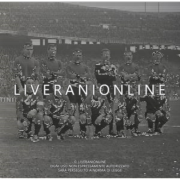 1962-1963 FORMAZIONE DEL VENEZIA CALCIO AG ALDO LIVERANI SAS