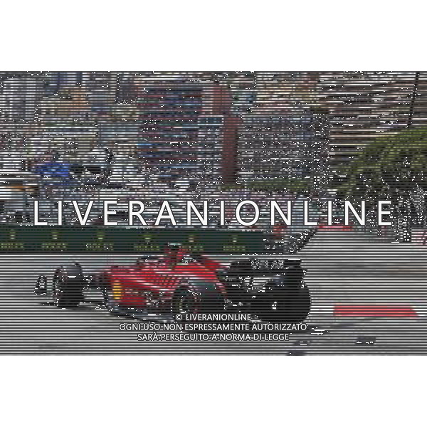 Charles Leclerc (MON) Ferrari F1-75. 28.05.2022. Formula 1 World Championship, Rd 7, Monaco Grand Prix, Monte Carlo, Monaco, Qualifying Day. - www.xpbimages.com, EMail: requests@xpbimages.com © Copyright: Moy / XPB Images/AGENZIA ALDO LIVERANI SAS - ITALY ONLY EDITORIAL USE ONLY
