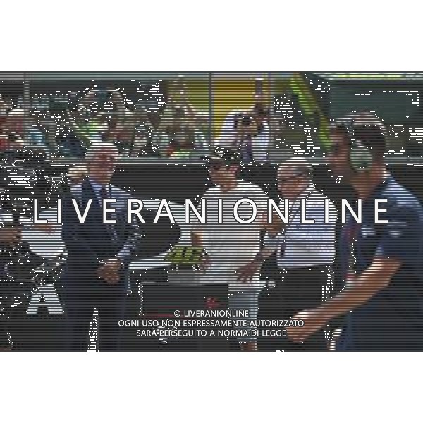 Giorgio Panacci/LMedia - Valentino Rossi retired the number 46 - MotoGP World Championship May 28 2022 - Mugello International Circuit Mugello, Italy Valentino Rossi retired the number 46 Photo showing: Valentino Rossi retired the number 46 in Mugello Circuit Gp D\'Italia Oakley @Giorgio Panacci/LiveMedia /AGENZIA ALDO LIVERANI SAS