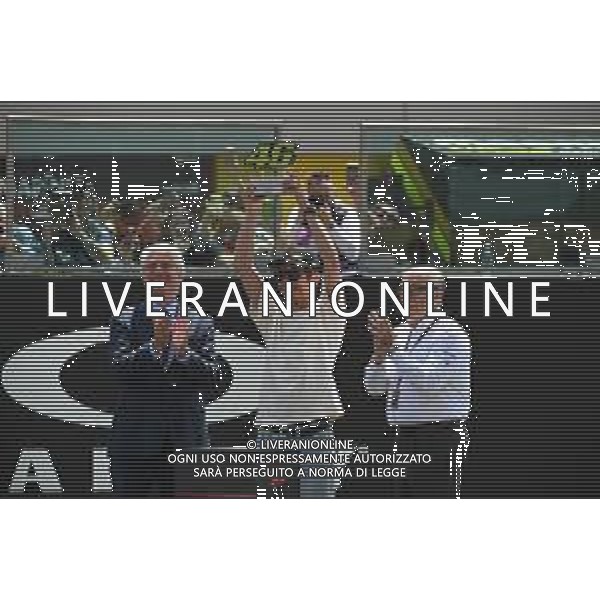 Giorgio Panacci/LMedia - Valentino Rossi retired the number 46 - MotoGP World Championship May 28 2022 - Mugello International Circuit Mugello, Italy Valentino Rossi retired the number 46 Photo showing: Valentino Rossi retired the number 46 in Mugello Circuit Gp D\'Italia Oakley @Giorgio Panacci/LiveMedia /AGENZIA ALDO LIVERANI SAS