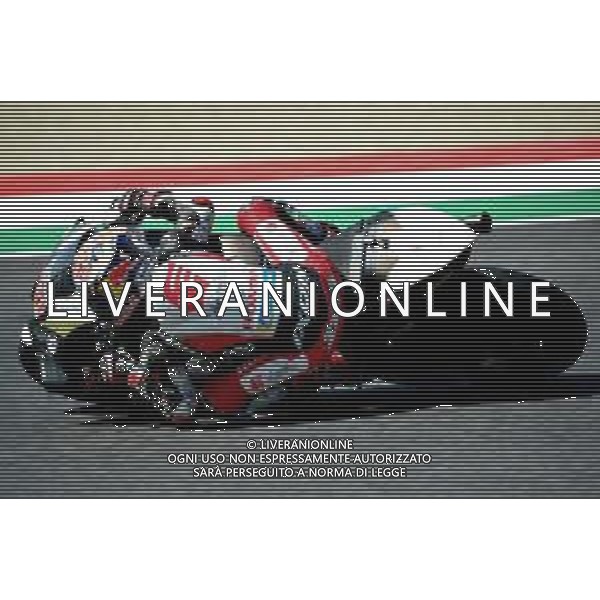 Giorgio Panacci/LMedia - Gran Premio d\'Italia Oakley Qualifying - MotoGP World Championship May 28 2022 - Mugello International Circuit Mugello, Italy Gran Premio d\'Italia Oakley Qualifying Photo showing: Alex Marquez Motogp qualifing in Mugello circuit @Giorgio Panacci/LiveMedia /AGENZIA ALDO LIVERANI SAS