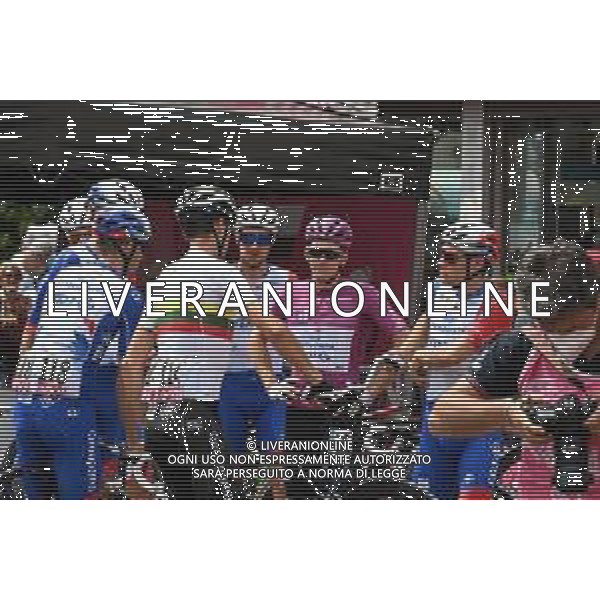 28-05-2022 Giro D\'italia; Tappa 20 Belluno - Passo Fedaia; 2022, Groupama - Fdj; Konovalovas, Ignatas; Demare, Arnaud; Belluno; FOTO STEFANO SIROTTI-AG ALDO LIVERANI SAS