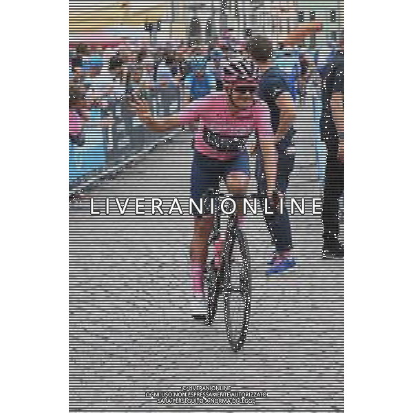 28-05-2022 Giro D\'italia; Tappa 20 Belluno - Passo Fedaia; 2022, Ineos - Grenadiers; Carapaz Antonio, Richard Antonio; Belluno; FOTO STEFANO SIROTTI-AG ALDO LIVERANI SAS