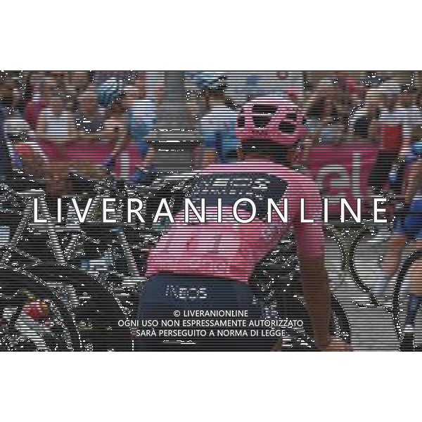 28-05-2022 Giro D\'italia; Tappa 20 Belluno - Passo Fedaia; 2022, Ineos - Grenadiers; Carapaz Antonio, Richard Antonio; Belluno; FOTO STEFANO SIROTTI-AG ALDO LIVERANI SAS