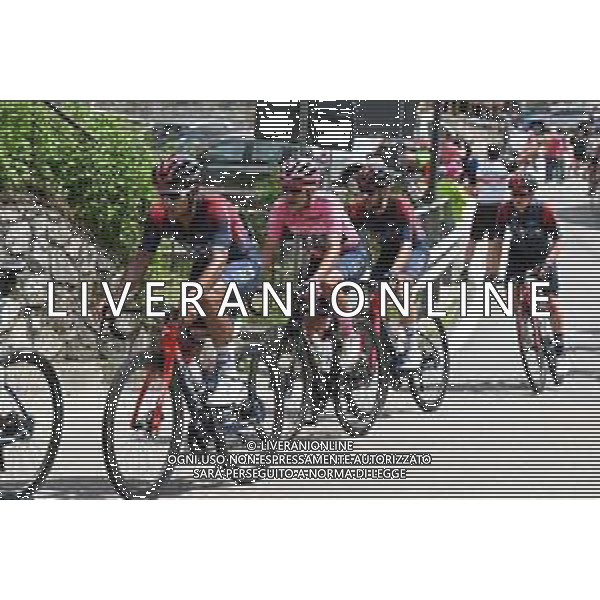 28-05-2022 Giro D\'italia; Tappa 20 Belluno - Passo Fedaia; 2022, Ineos - Grenadiers; Narvaez, Jhonnatan; Carapaz Antonio, Richard Antonio; Cencenighe Agordino; FOTO STEFANO SIROTTI-AG ALDO LIVERANI SAS