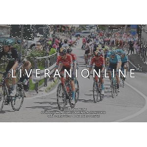 28-05-2022 Giro D\'italia; Tappa 20 Belluno - Passo Fedaia; 2022, Bahrain - Victorious; Bilbao, Peio; Buitrago Sanchez, Santiago; Cencenighe Agordino; FOTO STEFANO SIROTTI-AG ALDO LIVERANI SAS