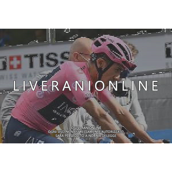 28-05-2022 Giro D\'italia; Tappa 20 Belluno - Passo Fedaia; 2022, Ineos - Grenadiers; Carapaz Antonio, Richard Antonio; Passo Fedaia; ©SIROTTI/AGENZIA ALDO LIVERANI SAS