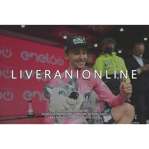 28-05-2022 Giro D\'italia; Tappa 20 Belluno - Passo Fedaia; 2022, Bora - Hansgrohe; Hindley, Jai; Passo Fedaia; ©SIROTTI/AGENZIA ALDO LIVERANI SAS