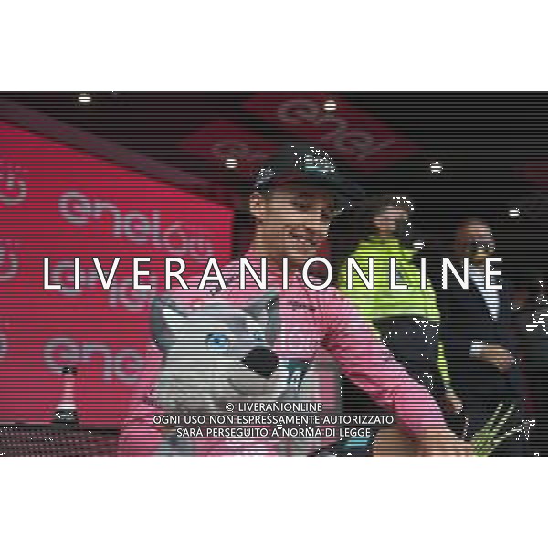 28-05-2022 Giro D\'italia; Tappa 20 Belluno - Passo Fedaia; 2022, Bora - Hansgrohe; Hindley, Jai; Passo Fedaia; ©SIROTTI/AGENZIA ALDO LIVERANI SAS