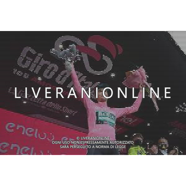 28-05-2022 Giro D\'italia; Tappa 20 Belluno - Passo Fedaia; 2022, Bora - Hansgrohe; Hindley, Jai; Passo Fedaia; ©SIROTTI/AGENZIA ALDO LIVERANI SAS