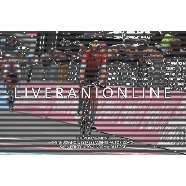28-05-2022 Giro D\'italia; Tappa 20 Belluno - Passo Fedaia; 2022, Bahrain - Victorious; Novak, Domen; Passo Fedaia; ©SIROTTI/AGENZIA ALDO LIVERANI SAS