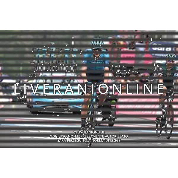 28-05-2022 Giro D\'italia; Tappa 20 Belluno - Passo Fedaia; 2022, Astana - Qazaqstan; Dombrowski, Joseph Lloyd; Passo Fedaia; ©SIROTTI/AGENZIA ALDO LIVERANI SAS