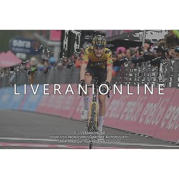 28-05-2022 Giro D\'italia; Tappa 20 Belluno - Passo Fedaia; 2022, Jumbo - Visma; Leemreize, Gijs; Passo Fedaia; ©SIROTTI/AGENZIA ALDO LIVERANI SAS