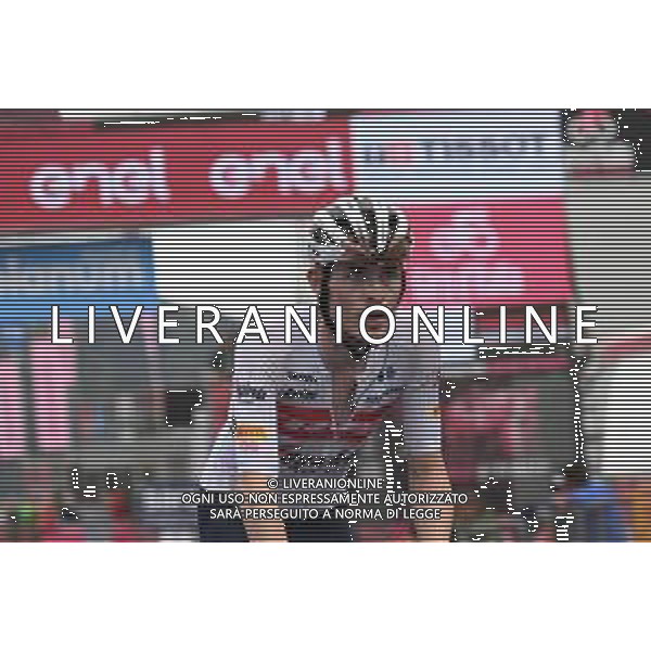 28-05-2022 Giro D\'italia; Tappa 20 Belluno - Passo Fedaia; 2022, Trek - Segafredo; Skjelmose Jensen, Mattias; Passo Fedaia; ©SIROTTI/AGENZIA ALDO LIVERANI SAS