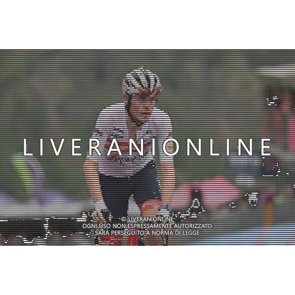 28-05-2022 Giro D\'italia; Tappa 20 Belluno - Passo Fedaia; 2022, Trek - Segafredo; Skjelmose Jensen, Mattias; Passo Fedaia; ©SIROTTI/AGENZIA ALDO LIVERANI SAS