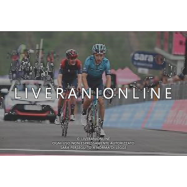 28-05-2022 Giro D\'italia; Tappa 20 Belluno - Passo Fedaia; 2022, Astana - Qazaqstan; Pronskiy, Vadim; Passo Fedaia; ©SIROTTI/AGENZIA ALDO LIVERANI SAS