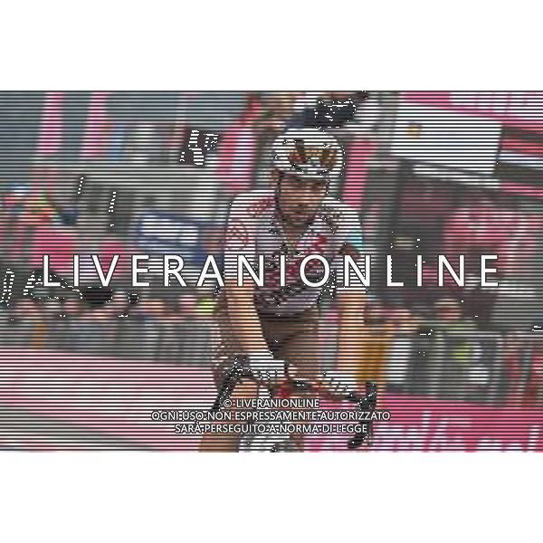 28-05-2022 Giro D\'italia; Tappa 20 Belluno - Passo Fedaia; 2022, Ag2r - Citroen; Vendrame, Andrea; Passo Fedaia; ©SIROTTI/AGENZIA ALDO LIVERANI SAS