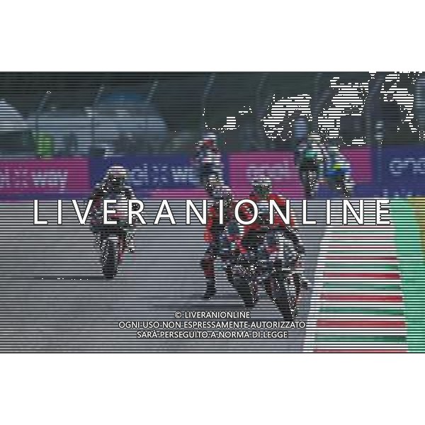 Alessio Marini/LMedia - Gran Premio d\'Italia Oakley Race - MotoGP World Championship May 29 2022 - Mugello International Circuit Scarperia (FI), Italy Gran Premio d\'Italia Oakley Race Photo showing: Espargaro Aleix Spa Aprilia Racing Aprilia and other riders @Alessio Marini/LiveMedia ©Alessio Marini/LMedia/AGENZIA ALDO LIVERANI SAS - ITALY ONLY EDITORIAL USE ONLY