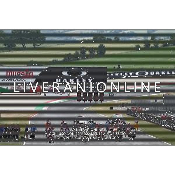 Alessio Marini/LMedia - Gran Premio d\'Italia Oakley Race - MotoGP World Championship<stagioneSportiva> May 29 2022 - Mugello International Circuit Scarperia (FI), Italy Gran Premio d\'Italia Oakley Race Photo showing: the starting grid of MotoGP race @Alessio Marini/LiveMedia /AGENZIA ALDO LIVERANI SAS
