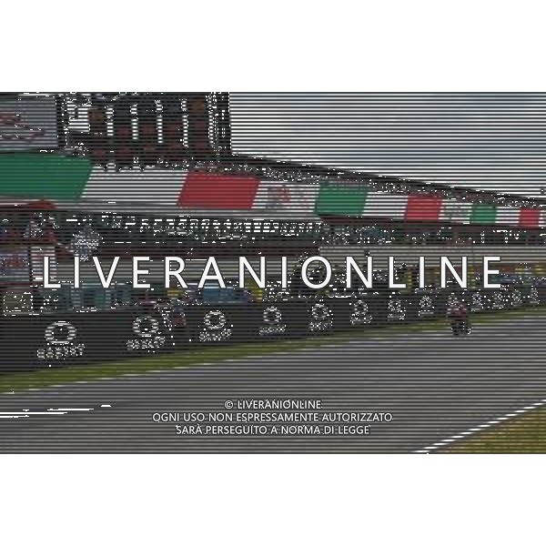 Alessio Marini/LMedia - Gran Premio d\'Italia Oakley Race - MotoGP World Championship<stagioneSportiva> May 29 2022 - Mugello International Circuit Scarperia (FI), Italy Gran Premio d\'Italia Oakley Race Photo showing: Bagnaia Francesco Ita Ducati Lenovo Team Ducati finish line with the victory flag @Alessio Marini/LiveMedia /AGENZIA ALDO LIVERANI SAS