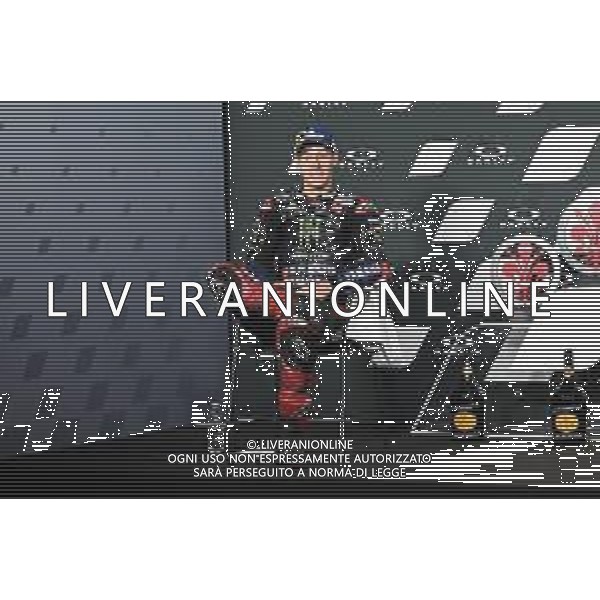 Alessio Marini/LMedia - Gran Premio d\'Italia Oakley Race - MotoGP World Championship<stagioneSportiva> May 29 2022 - Mugello International Circuit Scarperia (FI), Italy Gran Premio d\'Italia Oakley Race Photo showing: Quartararo Fabio Fra Monster Energy Yamaha Motogp Yamaha in the press conference post race @Alessio Marini/LiveMedia /AGENZIA ALDO LIVERANI SAS