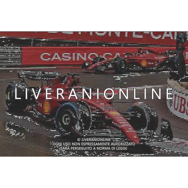 Charles Leclerc (MON) Ferrari F1-75 on a formation lap. 29.05.2022. Formula 1 World Championship, Rd 7, Monaco Grand Prix, Monte Carlo, Monaco, Race Day. - www.xpbimages.com, EMail: requests@xpbimages.com © Copyright: Moy / XPB Images/AGENZIA ALDO LIVERANI SAS - ITALY ONLY EDITORIAL USE ONLY