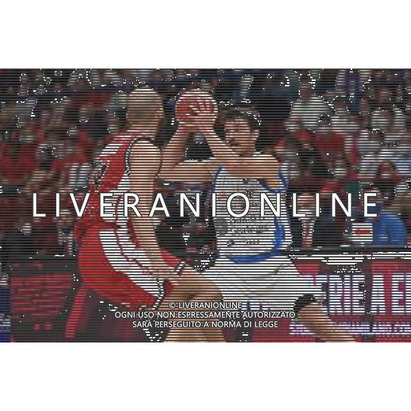 ¬© TVRG Filip Kruslin (Dinamo Sassari) Assago (MI) 30-05-2022 Mediolanum Forum AX Armani Exchange Milano vs Banco di Sardegna Sassari Campionato Serie A UnipolSai gara 2 semifinale playoff foto Roberto Garavaglia/ag. Aldo Liverani sas/AGENZIA ALDO LIVERANI SAS