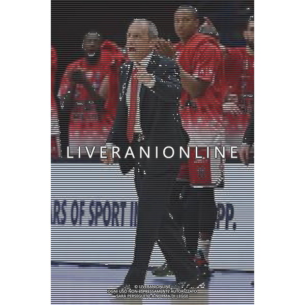 ¬© TVRG Ettore Messina allenatore Olimpia Milano Assago (MI) 30-05-2022 Mediolanum Forum AX Armani Exchange Milano vs Banco di Sardegna Sassari Campionato Serie A UnipolSai gara 2 semifinale playoff foto Roberto Garavaglia/ag. Aldo Liverani sas/AGENZIA ALDO LIVERANI SAS