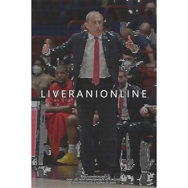 ¬© TVRG Ettore Messina allenatore Olimpia Milano Assago (MI) 30-05-2022 Mediolanum Forum AX Armani Exchange Milano vs Banco di Sardegna Sassari Campionato Serie A UnipolSai gara 2 semifinale playoff foto Roberto Garavaglia/ag. Aldo Liverani sas/AGENZIA ALDO LIVERANI SAS