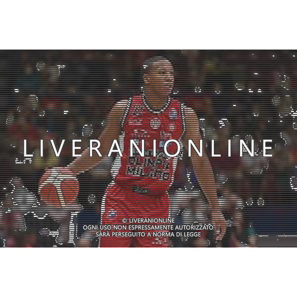 ¬© TVRG Devon Hall (Olimpia Milano) Assago (MI) 30-05-2022 Mediolanum Forum AX Armani Exchange Milano vs Banco di Sardegna Sassari Campionato Serie A UnipolSai gara 2 semifinale playoff foto Roberto Garavaglia/ag. Aldo Liverani sas/AGENZIA ALDO LIVERANI SAS