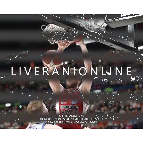 © TVRG Nicolo\' Melli (Olimpia Milano) Assago (MI) 30-05-2022 Mediolanum Forum AX Armani Exchange Milano vs Banco di Sardegna Sassari Campionato Serie A UnipolSai gara 2 semifinale playoff foto Roberto Garavaglia/ag. Aldo Liverani sas/AGENZIA ALDO LIVERANI SAS