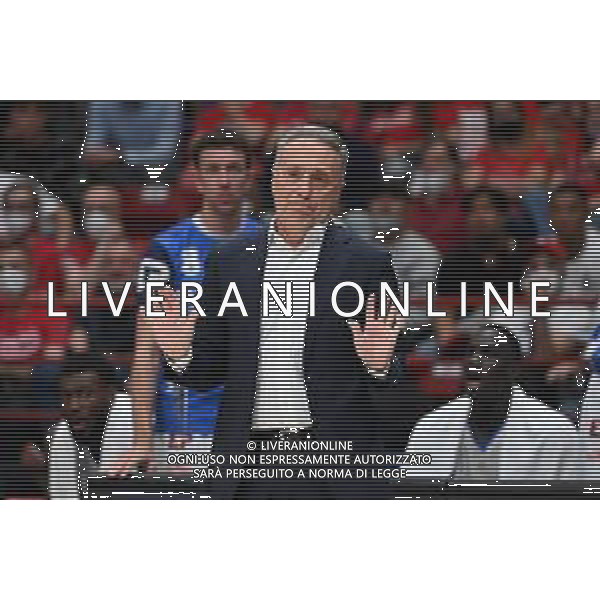 ¬© TVRG Piero Bucchi allenatore Dinamo Sassari Assago (MI) 30-05-2022 Mediolanum Forum AX Armani Exchange Milano vs Banco di Sardegna Sassari Campionato Serie A UnipolSai gara 2 semifinale playoff foto Roberto Garavaglia/ag. Aldo Liverani sas/AGENZIA ALDO LIVERANI SAS