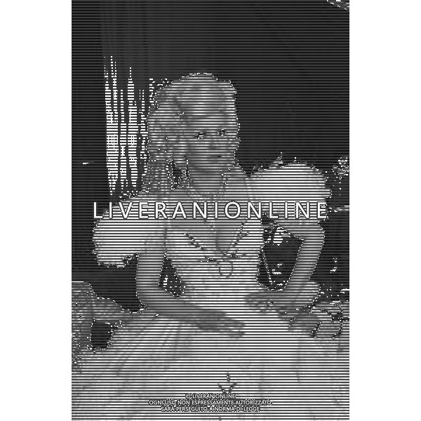 RETROSPETTIVA LIANA ORFEI ATTRICE E CIRCENSE NELLA FOTO AL CIRCO A TRIESTE NEL 1973 ©Archivio Giovanni Liverani/AGENZIA ALDO LIVERANI SAS