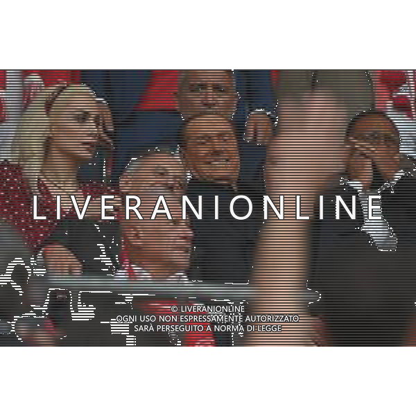 © TVRG festa promozione Monza nella foto Silvio Berlusconi presidente Monza Monza 31-05-2022 Giocatori e tifosi festeggiano la promozione del Monza in Serie A foto Roberto Garavaglia/ag. Aldo Liverani sas