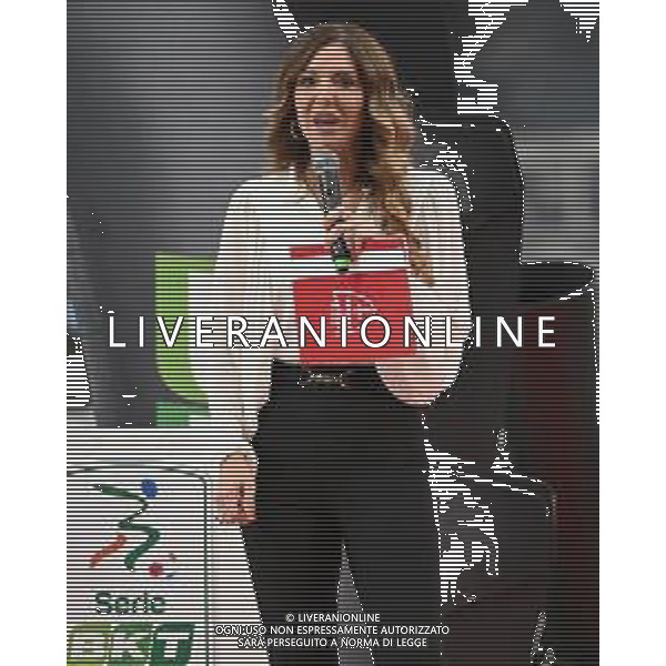 ¬© TVRG festa promozione Monza nella foto Marina Presello giornalista Sky Monza 31-05-2022 Giocatori e tifosi festeggiano la promozione del Monza in Serie A foto Roberto Garavaglia/ag. Aldo Liverani sas/AGENZIA ALDO LIVERANI SAS