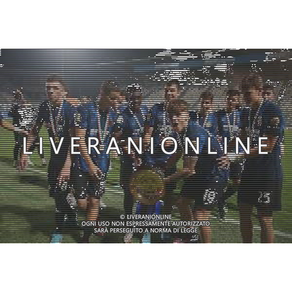 ROMA - INTER FINALE CAMPIONATO PRIMAVERA REGGIO EMILIA 31.05.2022 NELLA FOTO COPPA TROFEO - ESULTANZA FESTEGGIAMENTI E PREMIAZIONE DEI GIOCATORI DELL\'INTER VINCITORI DELLO SCUDETTO ©SANTANDREA/AGENZIA ALDO LIVERANI SAS