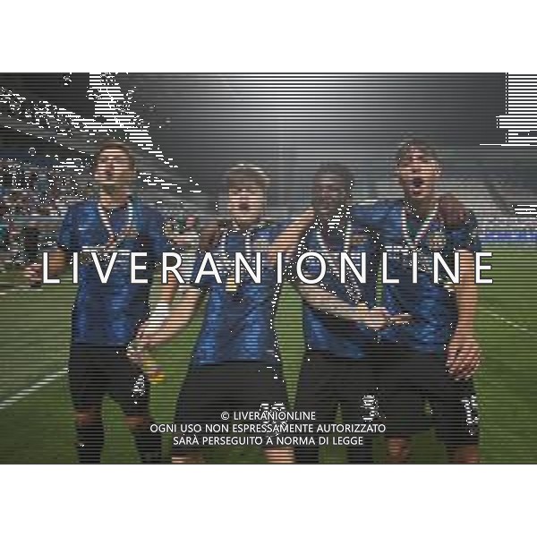 ROMA - INTER FINALE CAMPIONATO PRIMAVERA REGGIO EMILIA 31.05.2022 NELLA FOTO COPPA TROFEO - ESULTANZA FESTEGGIAMENTI E PREMIAZIONE DEI GIOCATORI DELL\'INTER VINCITORI DELLO SCUDETTO ©SANTANDREA/AGENZIA ALDO LIVERANI SAS